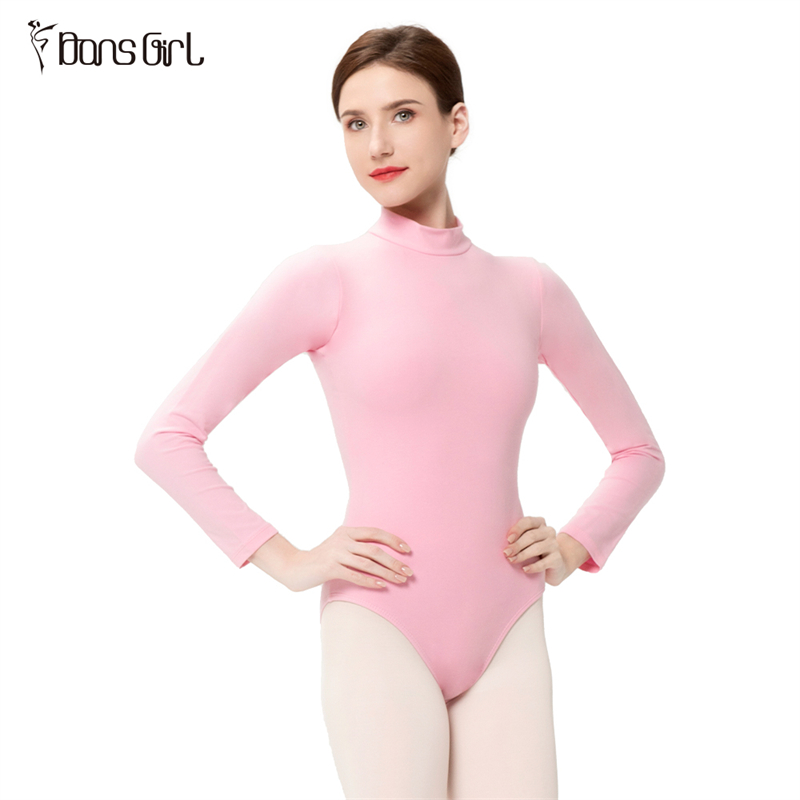 Long Sleeve Gymnastics Leotard Bodysuits For Woman