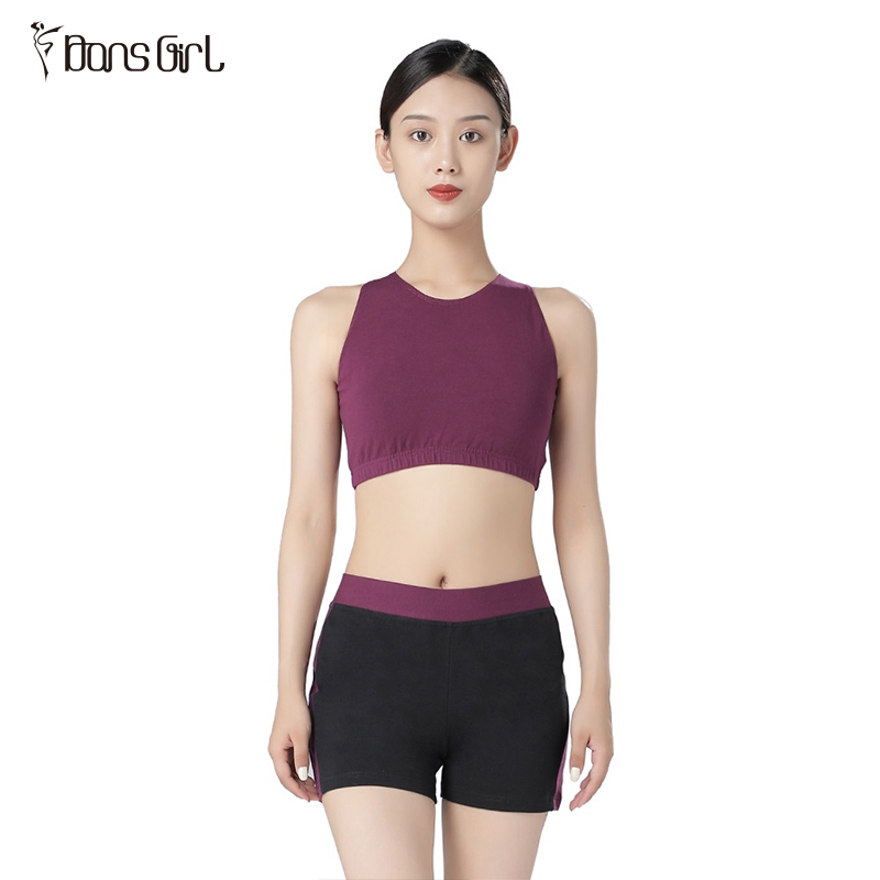 Cotton Two-tone Cotton Dance Shorts