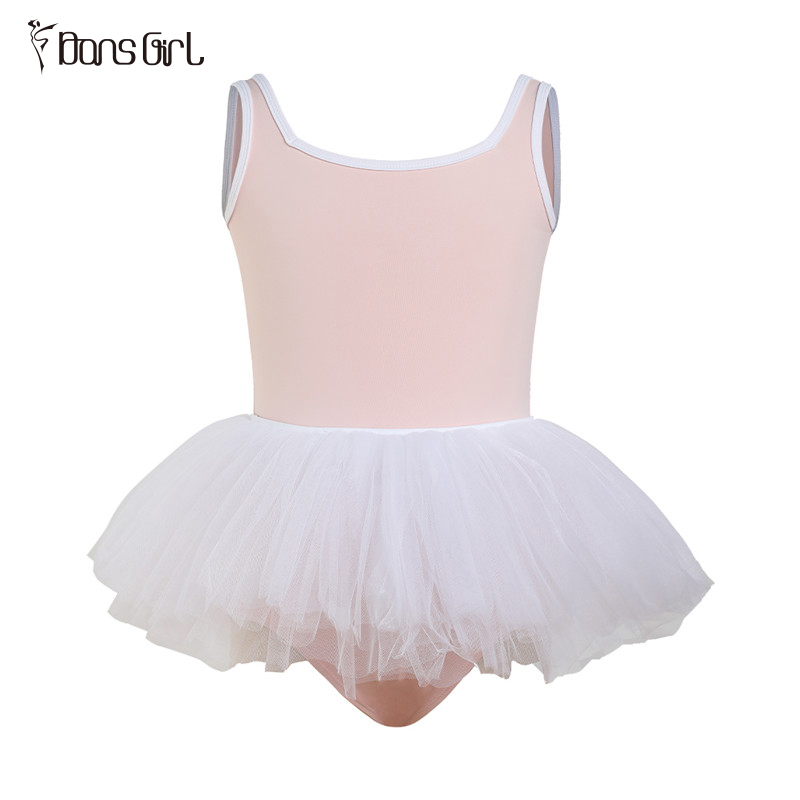 Kids Training Dancewear Sleeveless Leotard