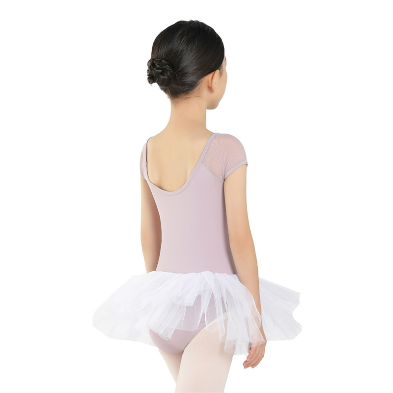 Jupe de ballet pour enfants Robe de fille Mousseline Danse Performance Robe  Bretelle Ballet Jupe