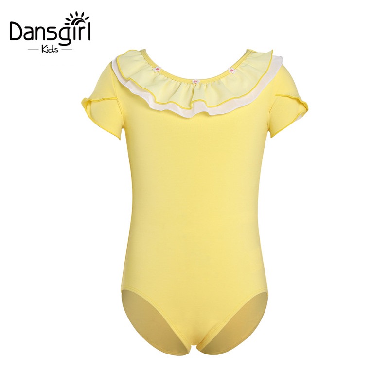 Child Lovely Short Sleeve Leotard