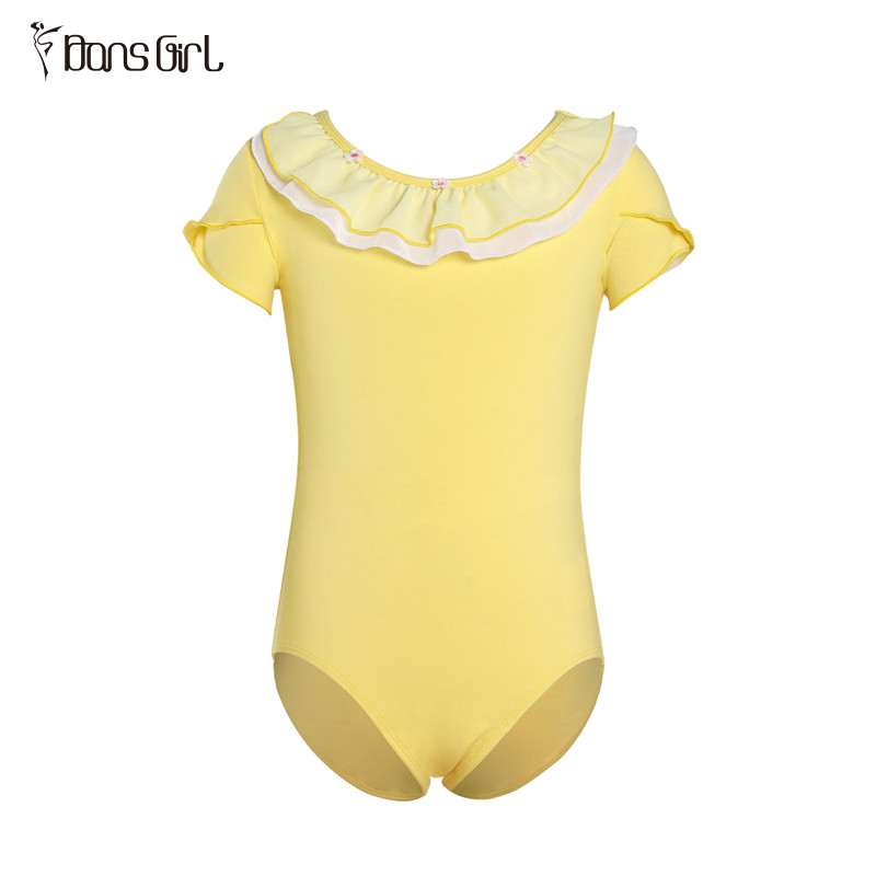 Child Lovely Short Sleeve Leotard