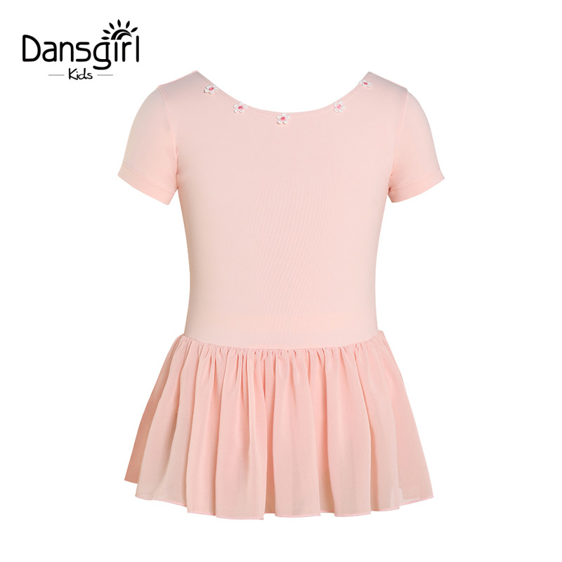 Kids Skirted Leotard para sa Ballet Dance Costume