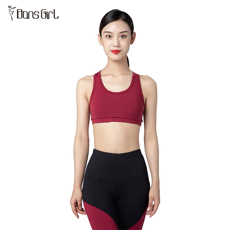 X Back Crop Dance Bras For Women