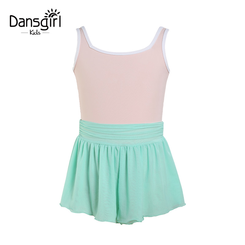 Kids Mesh Short Culottes fyrir ballettþjálfun