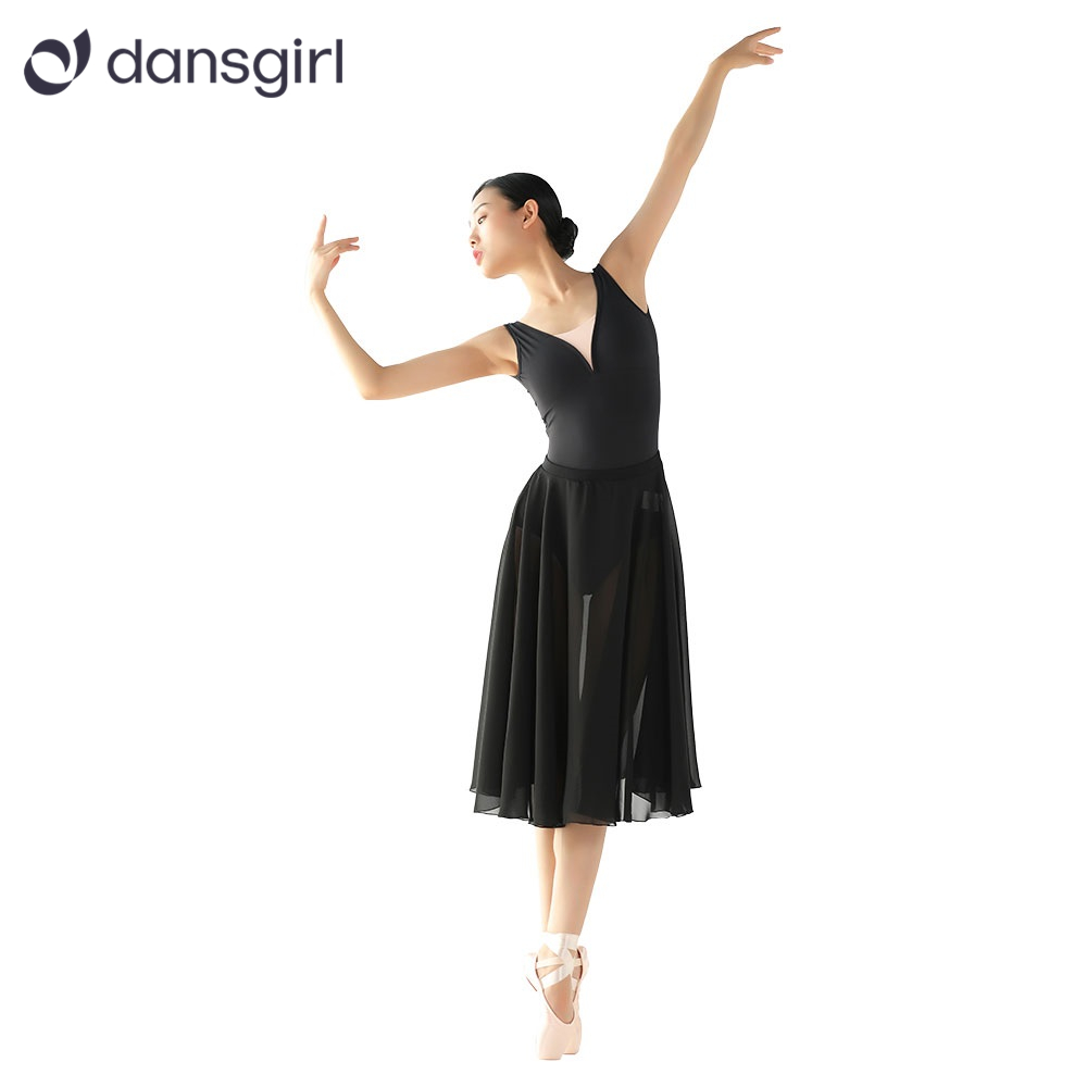 Long Chiffon Skirt