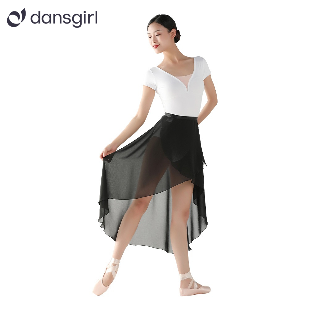 Chiffon Long Wrap Skirt
