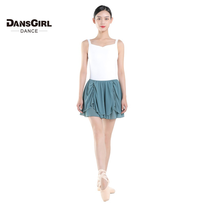 Women Pull On Ballet  Short Skirt