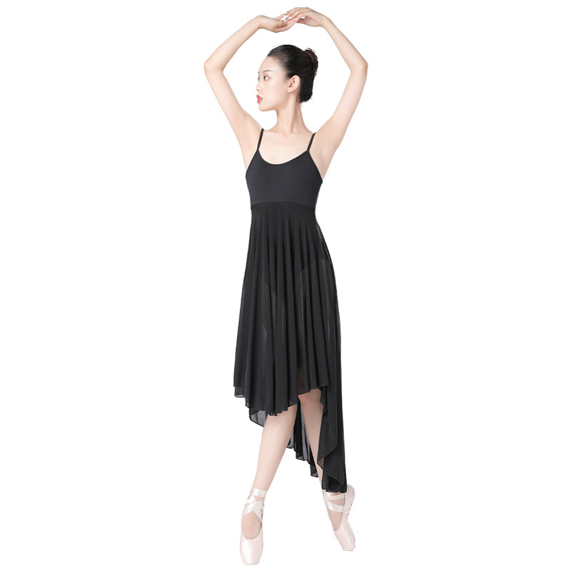 Black Long Dance Dress For Women | Dansgirl