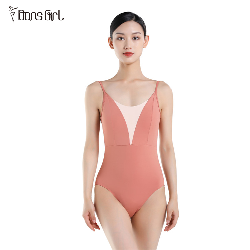 Camisole Dance Leotard For Girls Ballet Tranining