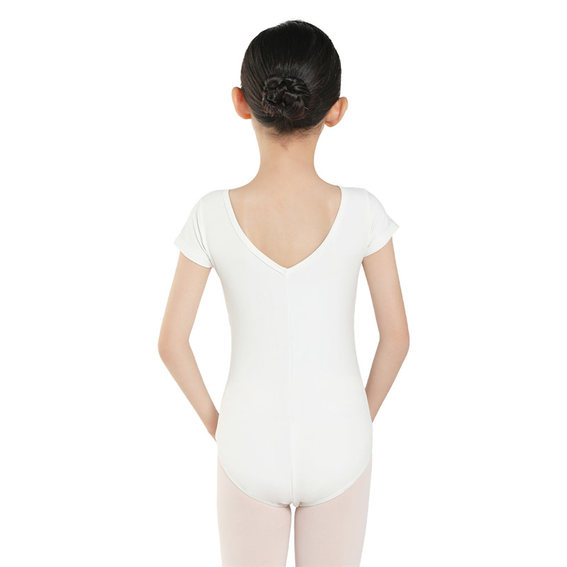 Girls Classic Short Sleeve Leotard