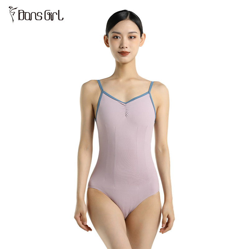 Two-tone Camisole Leotards For Women