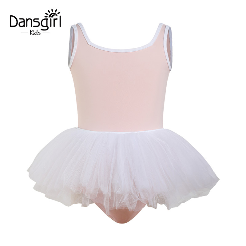 Kids Training Dancewear Sleeveless Leotard