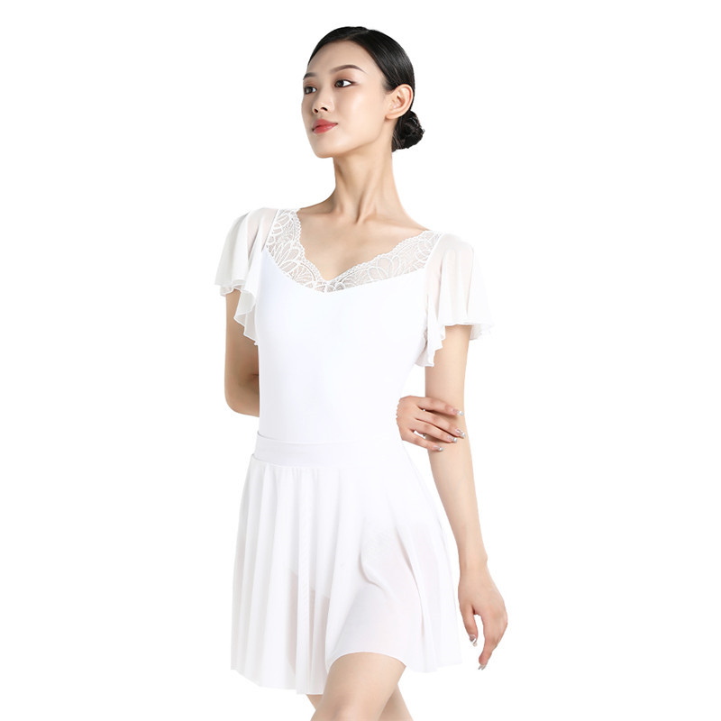 Adult Wide Waist Mesh Dance Skirt