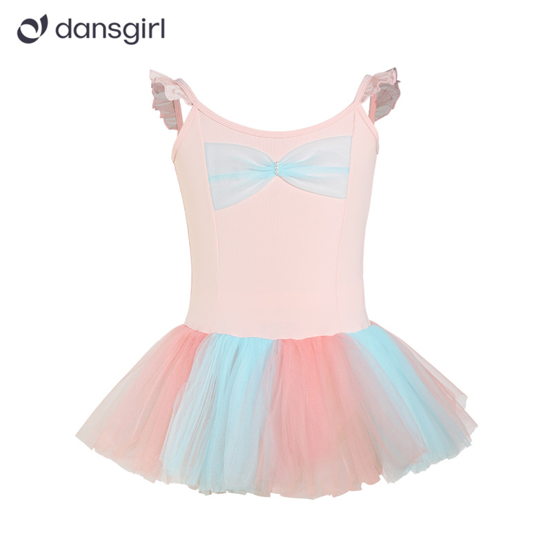 Kids Colorful Performance Dance Dress | Dansgirl