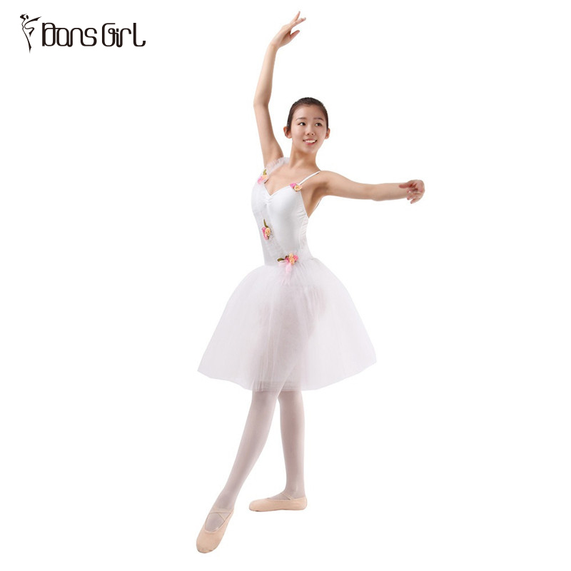 Girls Romantic Ballet Tutu Dress Professional