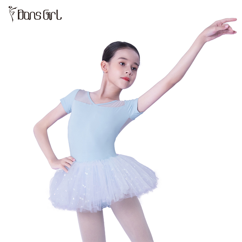 Kids Girls Ballet Dance Costumes Romantic Tutu Dress