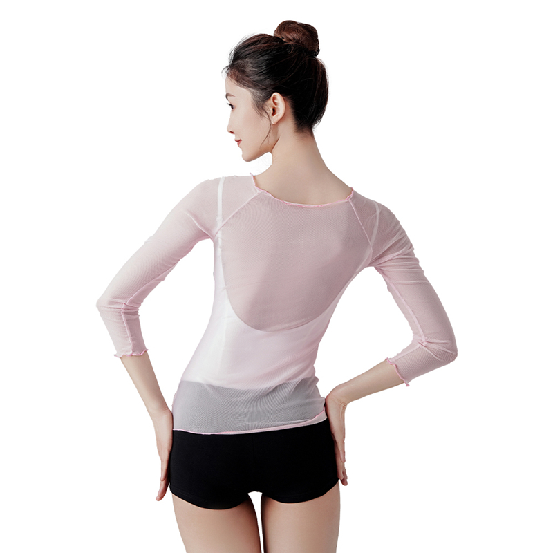 Ballet Ornament Fitted Ballet Tops