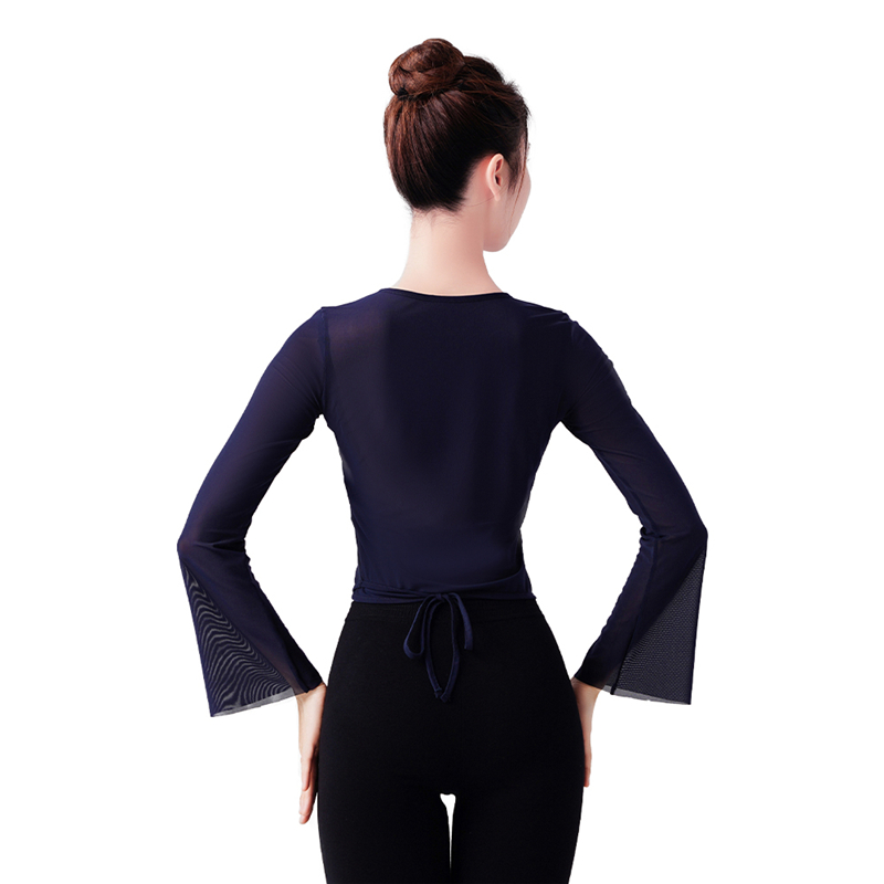 Navy Blue Lyrical Ballet Dancewear For Women