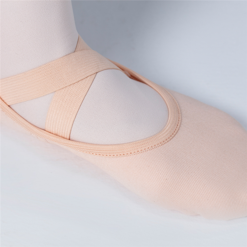 Stretchy Split Sole Ballet Dance Shoes( No Tie)