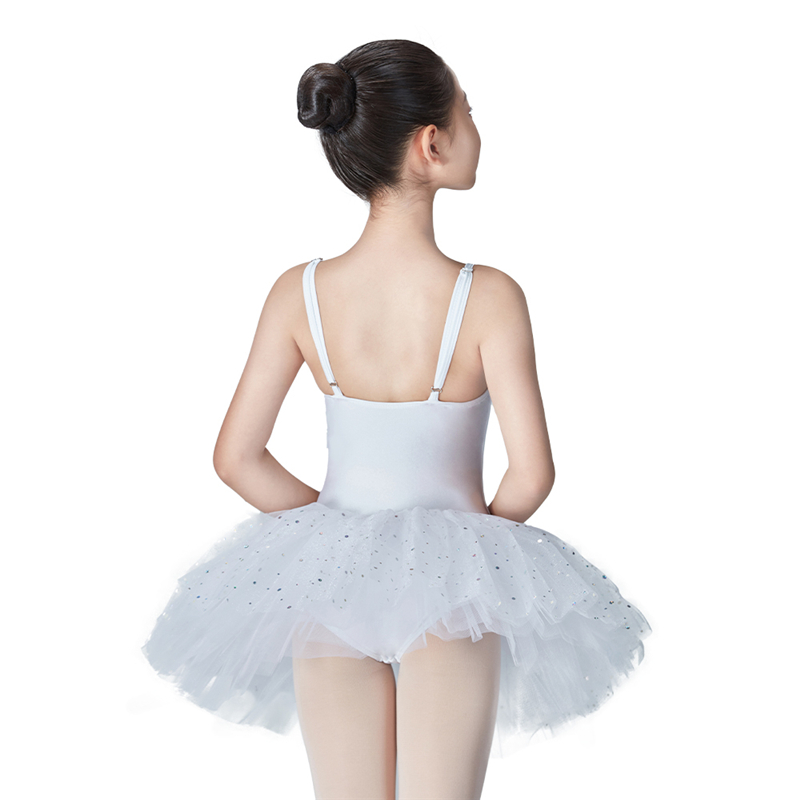 White Ballet Performance Tutu Dress