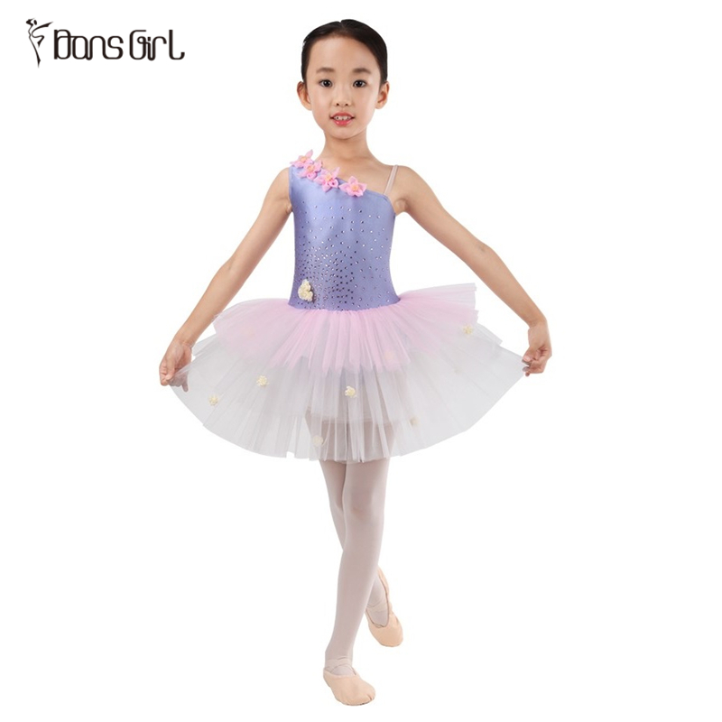 Dansgirl Ballet Stage Performance Tutu Dress For Both Kids and Adult