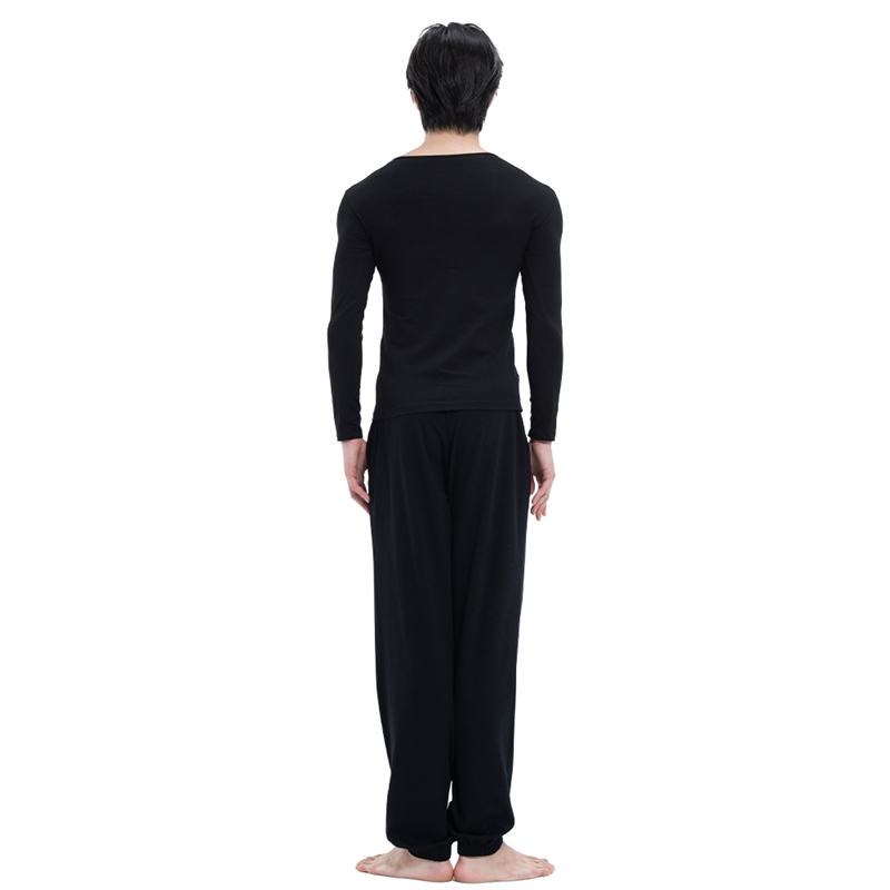 Men's Long Sleeve Ballet Dancewear Tops