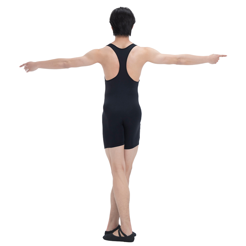 Men's Racer Back Tank Shorty Leotards