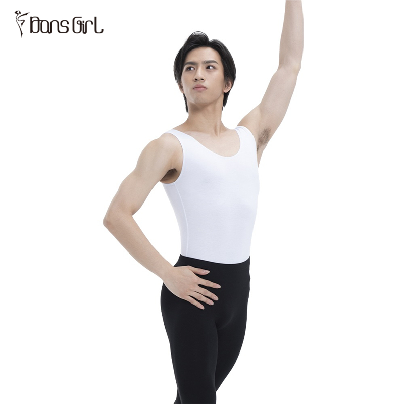 Men's Sleeveless Tank Leotard