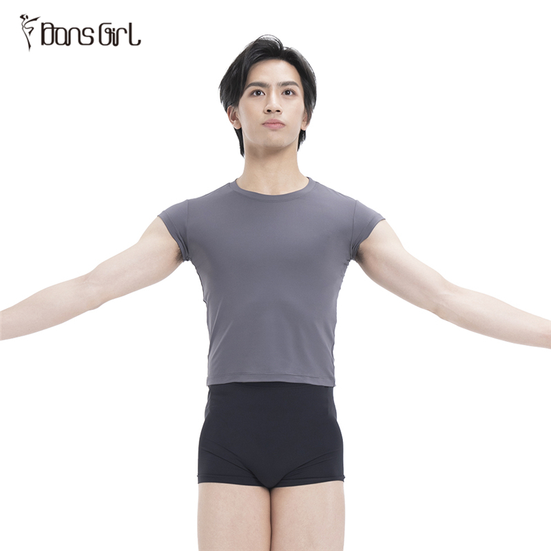 Fitted Ballet Top Dancewear For Men