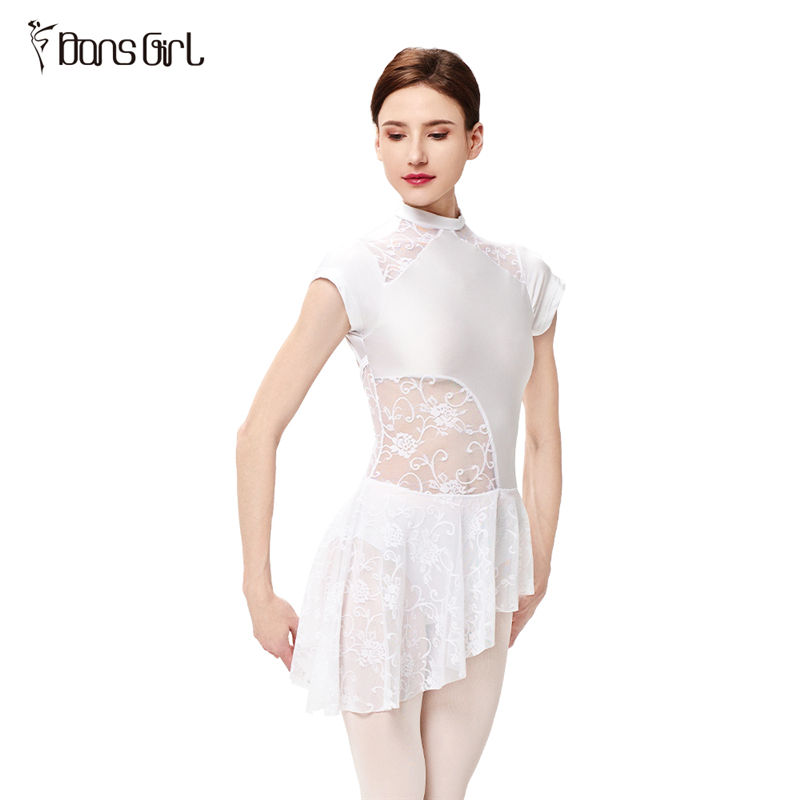 Stage Performance Dancewear Lace Dress