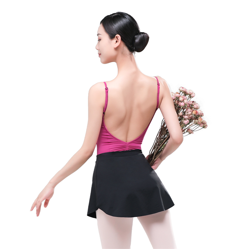 Black Short Dance Skirts Training Dancewear