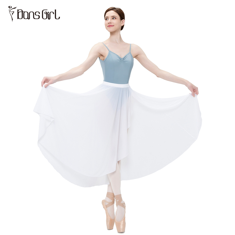 Long Lyrical Mesh Skirt For Modern Dance