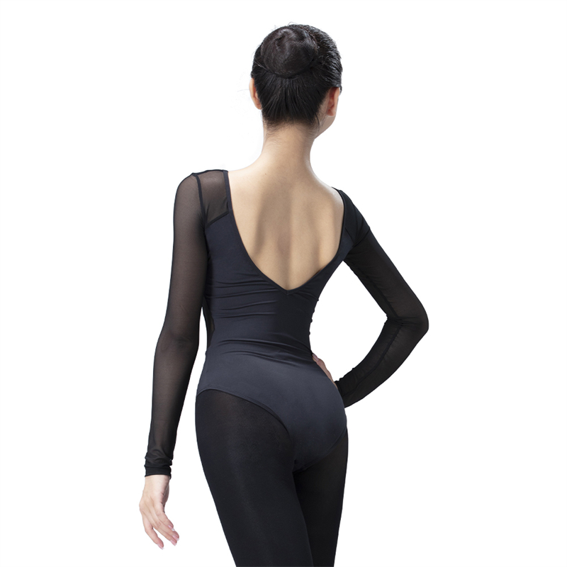 Long Sleeve Performance Dance Leotard