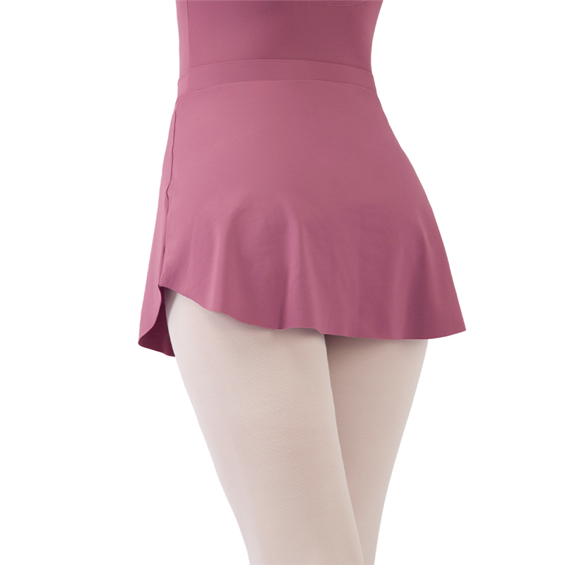 Pink Pull-on Lycra Short Skirt For Girls